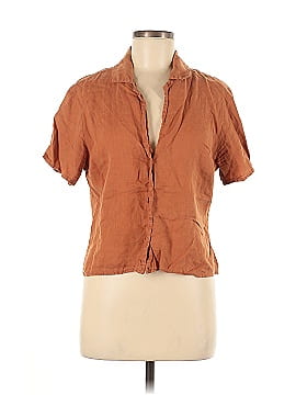 Flax Short Sleeve Blouse