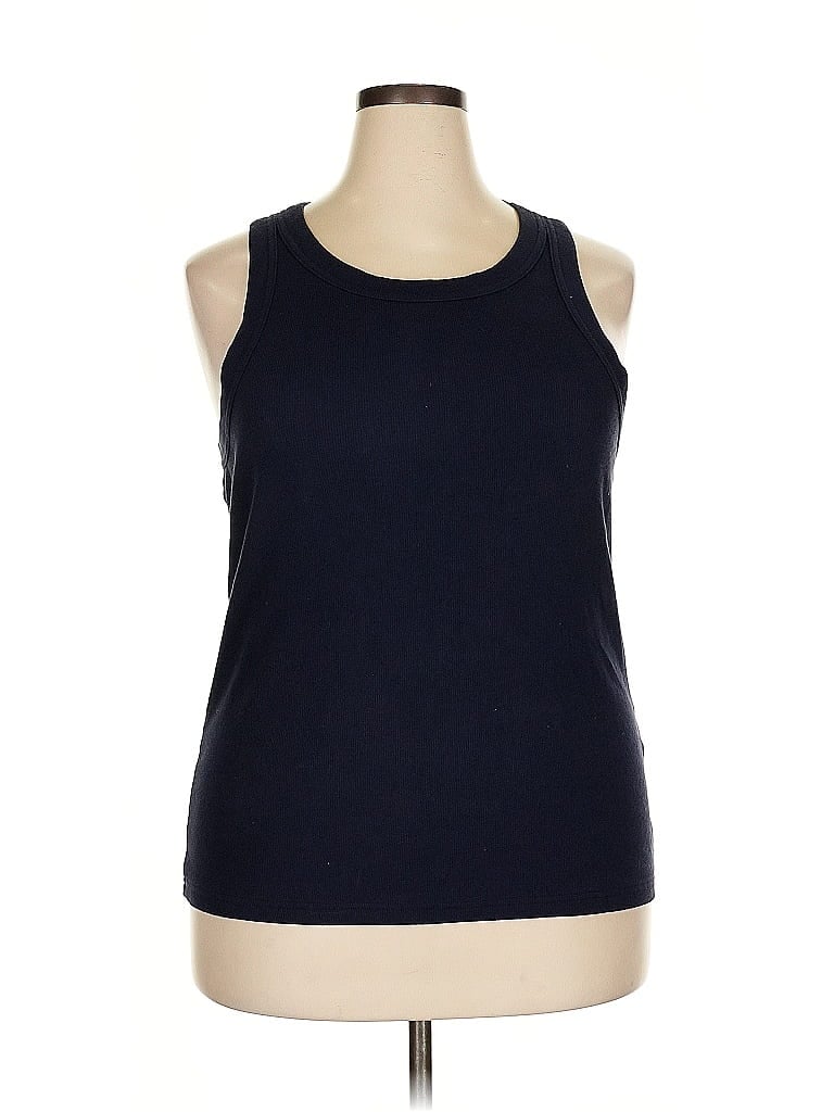Pre-owned Banana Republic Active Tank Top In Blue