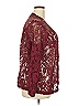 Roaman's Burgundy Cardigan Size 24 - photo 4