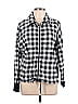 L-RL Lauren Active Ralph Lauren 100% Cotton Checkered-gingham Blue Jacket Size L - photo 1