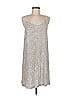 Soma Paisley Silver Cocktail Dress Size M - photo 1