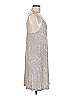 Soma Paisley Silver Cocktail Dress Size M - photo 3