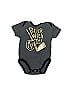 NHL 100% Cotton Graphic Gray Short Sleeve Onesie Size 3-6 mo - photo 1