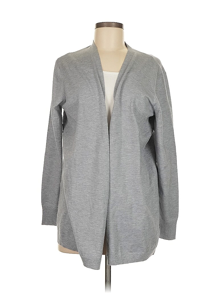 Pre-owned Asos Design Cardigan Sweater In Gray