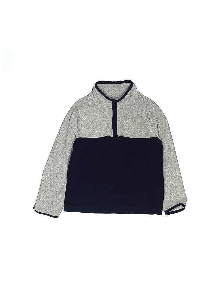OshKosh B'gosh 100% Polyester Gray Pullover Sweater Size 5 (big kids) - photo 1