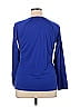 L-RL Lauren Active Ralph Lauren Solid Blue 3/4 Sleeve T-Shirt Size XL - photo 2