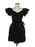 Hill House Solid Black Casual Dress Size M - photo 1