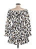 White Fox Animal Print White Cocktail Dress Size M - photo 2