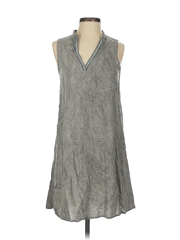 Pre-owned Before You Casual Dress In Gray