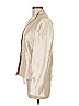 Le Suit 100% Polyester Metallic Ivory Blazer Size 6 - photo 5