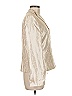 Le Suit 100% Polyester Metallic Ivory Blazer Size 6 - photo 4