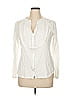 Tiny 100% Cotton Ivory Long Sleeve Blouse Size XL - photo 1