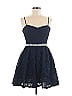 Trixxi 100% Polyester Blue Cocktail Dress Size 9 - photo 1