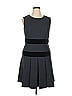 Donna Morgan Houndstooth Gray Casual Dress Size 16 - photo 1