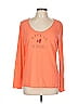 Life Is Good Orange Long Sleeve T-Shirt Size L - photo 1