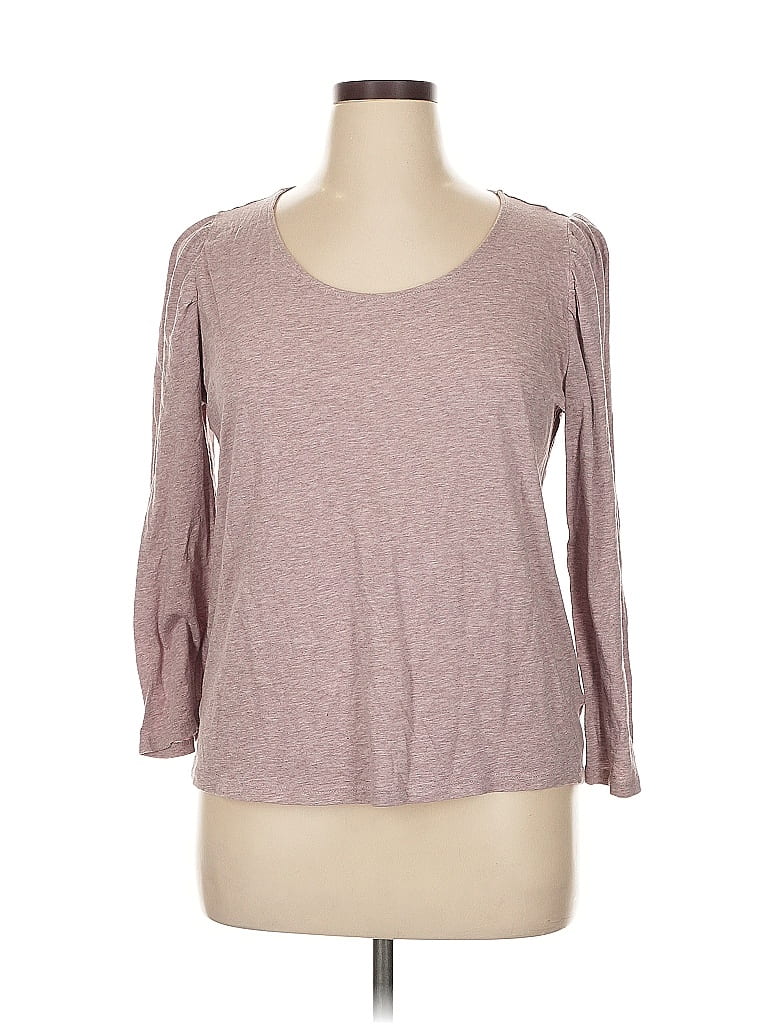 Ann Taylor LOFT Pink 3/4 Sleeve T-Shirt Size XL - photo 1