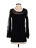 Soprano Black Long Sleeve Blouse Size S - photo 1