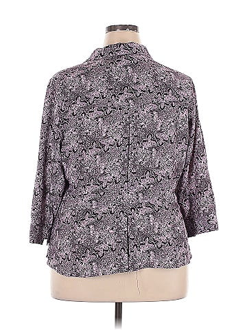 Sag Harbor 3/4 Sleeve Blouse (view 2)