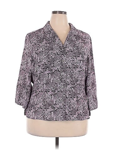 Sag Harbor 3/4 Sleeve Blouse (view 1)