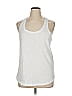 Lou & Grey 100% Cotton White Tank Top Size XL - photo 1