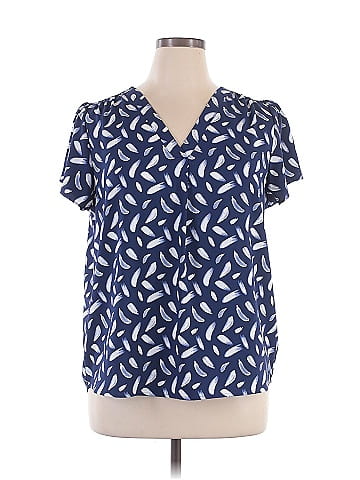 Hilary Radley Short Sleeve Blouse (view 1)