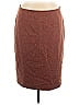 Le Suit 100% Polyester Solid Brown Casual Skirt Size 16 - photo 1