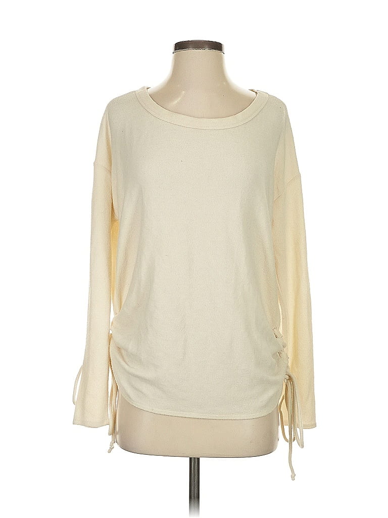 Chaser Ivory Long Sleeve T-Shirt Size S - photo 1