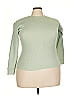 Fruit of the Loom Green 3/4 Sleeve T-Shirt Size 2X - photo 1