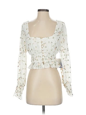 Majorelle 3/4 Sleeve Blouse (view 1)