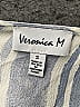 Veronica M. Stripes Blue Jumpsuit Size S - photo 3