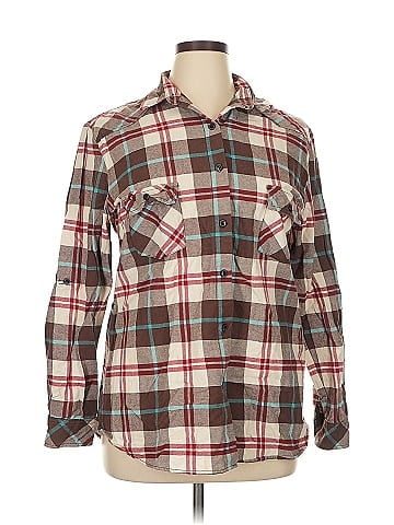 Matchstick Long Sleeve Button-Down Shirt (view 1)