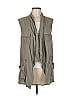 XCVI 100% Cotton Gray Vest Size M - photo 1