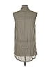 XCVI 100% Cotton Gray Vest Size M - photo 2