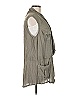 XCVI 100% Cotton Gray Vest Size M - photo 4