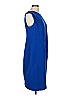Akris Punto Solid Blue Cocktail Dress Size 12 - photo 4