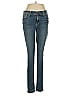 FRAME Denim Solid Blue Jeans Size 29 waist - photo 1