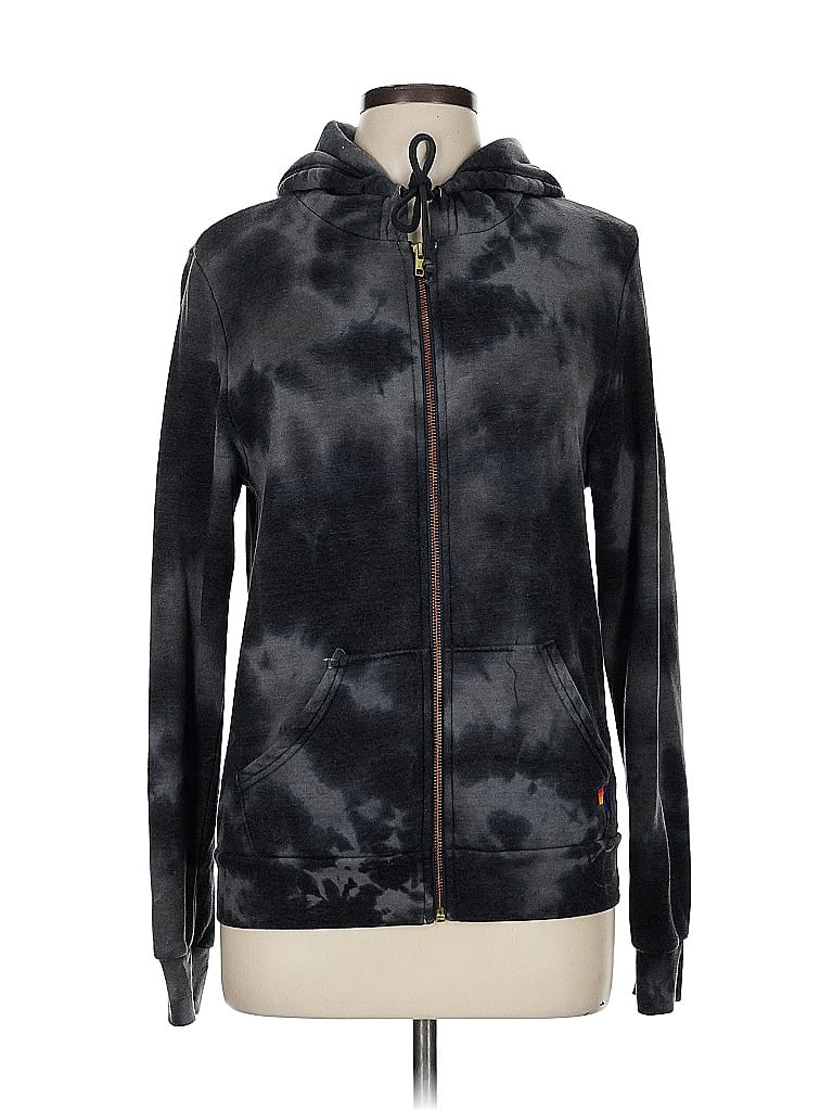 Aviator Nation Black Zip Up Hoodie Size M - photo 1