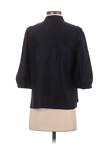 Les Petites... Collection 3/4 Sleeve Silk Top (view 2)