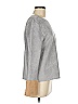Zara W&B Collection Gray Long Sleeve Top Size M - photo 4