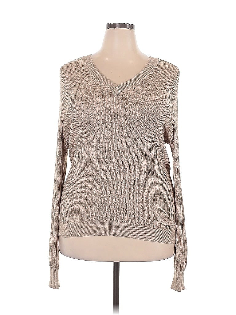 Liz Claiborne Tan Pullover Sweater Size XXL - photo 1