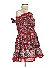 Sea New York 100% Cotton Paisley Red Cocktail Dress Size L - photo 4
