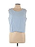 Zesica Blue Sleeveless Top Size L - photo 1