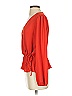 Nine Britton 100% Polyester Red Long Sleeve Blouse Size S - photo 5