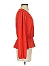 Nine Britton 100% Polyester Red Long Sleeve Blouse Size S - photo 4