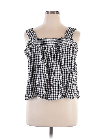 a.n.a. A New Approach Sleeveless Blouse (view 1)