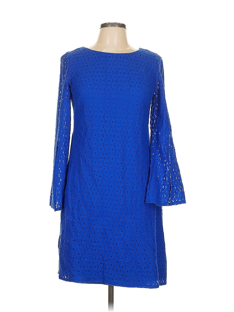 Jessica Howard Blue Cocktail Dress Size 6 - photo 1