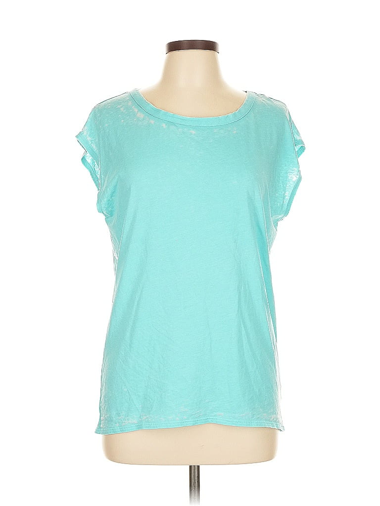 Chaser Teal Sleeveless T-Shirt Size M - photo 1