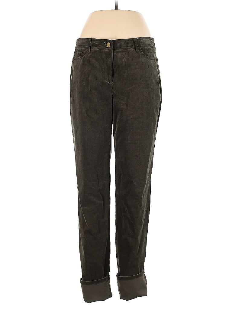 Worth New York Chevron-herringbone Brown Casual Pants Size 8 - photo 1