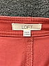 Ann Taylor LOFT Solid Red Orange Casual Pants Size 12 - photo 3