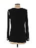 IMAN Black Long Sleeve Top Size L - photo 2